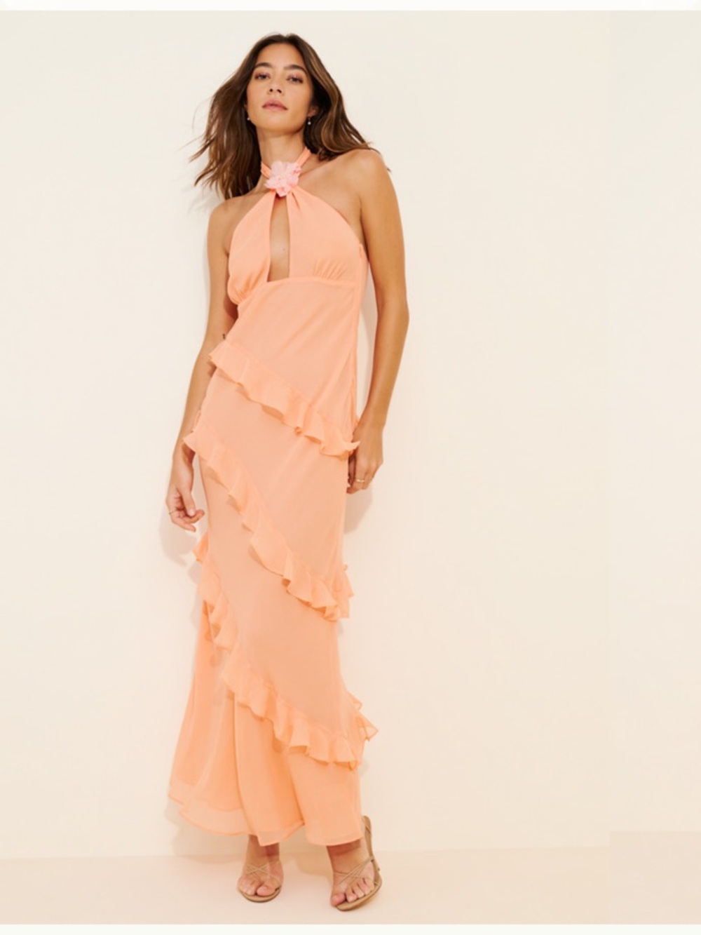 For Love & Lemons Kamory Maxi Dress